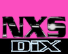Pink NXS sign for cali