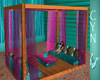 Turquesa canopy sofa set