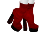 red boots