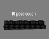 {JUP}10 Pose Black Couch