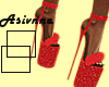 red heels /w strap