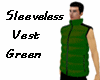 Sleeveless Vest Green