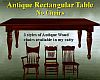 Antq Dining Tbl no Chair