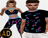 AD   MUSIC  COUPLE TOP M