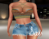 Halter Short Set-Multi