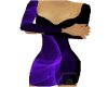black n purple dress