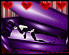 Purple PVC Cuddle Coffin