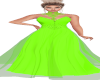 (SHO) RUSSEL GREEN GOWN