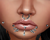 H/Face Piercings/Spikes