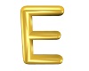 E Balloon Gold
