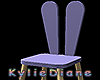 Bunny Chair Purple