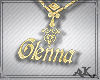 *Glenna gold necklace