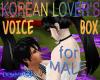 KOREAN LOVER'S MALE VB