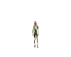 bodysuit green leaf