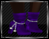 Purple Jewel Boots