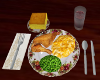 Chicken Dinner Plate