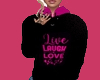 LoveLaughLive♥(Pink)