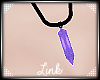 [L] Purple Vial Necklace