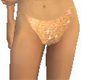 Golden bikini bottom