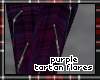 purple tartan flares