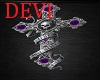 DV Purple Cross Cutout
