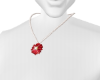 RedFlower Necklace Anim