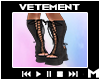 M Black Shoe