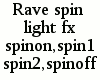 {LA} Rave spin light