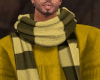 Yellow Sweater w/Scarf
