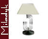 MLK Silver Table Lamp