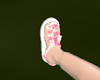 Girl Pink Floral Sandals