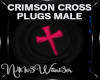 !NW CRIMSON CROSS PLUG M