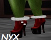 Grench Santa Booties