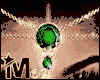 M69 Emerald Gold Tiara