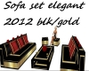 Elegant sofa set 2012