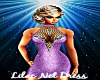 *S* Lilac Net Dress