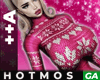 ++A Pink XMas PJs