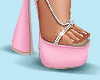 🤍 Chic Pink  Heels