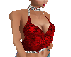 Diamonds & Red Halter