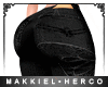 !  Butterfly pants black