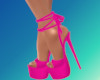 *Miri* hot pink heels