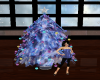 *J Blue Christmas Tree