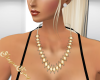 SE-Golden Pearl Necklace
