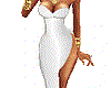 very sexy white dress
