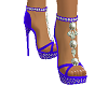 Blue Diamond Heels