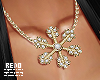Snowflake necklace