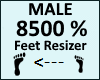 Feet Scaler 8500% Male