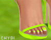 C~Lime Btrfly Heels