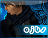 [ojbs]Scarf blue & black