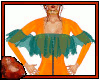 *C Top Puffy Layer Teal